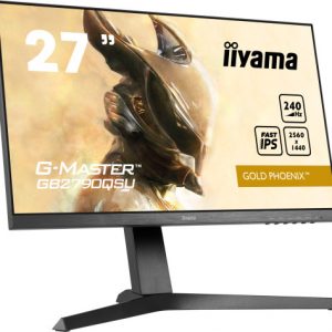 MONITOR IIYAMA 27" GAMING, WQHD, IPS, 2560 x 1440, 240Hz, 1MS, HDMI, DISPLAYPORT, ALT, REG ALT, PIVOTANTE