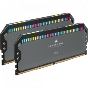MEMORIA CORSAIR DDR5 32GB 2X16GB PC6000 DOMINATOR PLATINUM RGB CMT32GX5M2B6000Z30K