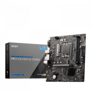 PLACA MSI PRO H610M-G DDR4,INTEL,1700,H610,2DDR4,MATX