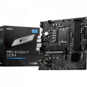 MSI PRO B760M-P DDR4 placa base Intel B760 LGA 1700 micro ATX
