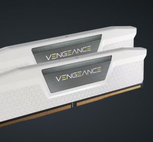 MEMORIA CORSAIR DDR5 32GB 2X16GB PC5600 VENGEANCE BLANCA CMK32GX5M2B5600C40W