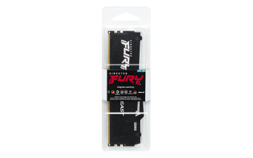 MEMORIA KINGSTON 16GB 6400MT/S DDR5 CL32 FURY BEAST RGB EXPO - KF564C32BBEA-16 - Imagen 5