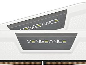 MEMORIA CORSAIR DDR5 32GB 2X16GB PC6000 VENGEANCE BLANCA CMK32GX5M2E6000Z36W