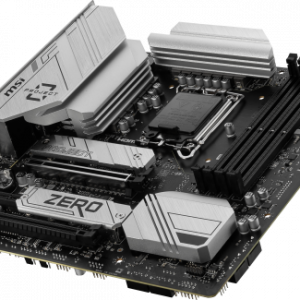PLACA MSI B760M PROJECT ZERO,BTF,INTEL,1700,B760,4DDR5,256GB,HDMI+DP,4SATA3/6G+2M.2,9USB3.2,2.5GB+WIFI6E+BT5.3,MATX