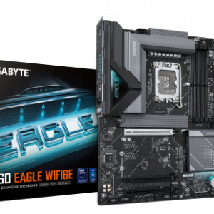 GIGABYTE B860 EAGLE WIFI6E Placa base - CPUs Intel Core Ultra, VRM de 12+1+2+1 fases, hasta 9066MHz DDR5, 1xPCIe 5.0 + 2xPCIe 4.0 M.2, LAN 2,5 GbE, WIFI 6E, USB 3.2 Gen 2x2