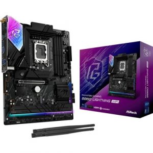 PLACA ASROCK B860M LIGHTNING WIFI,INTEL,1851,B860,4DDR5,256GB,1HDMI+1DP+1TB,4SATA3+3M.2,2.5GBLAN,WIFI6E+BT5.3,8USB3.2+1USB TYPE-C,MATX
