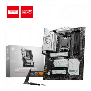 PLACA MSI MAG X670E GAMING PLUS WIFI,AMD,AM5,X670,4DDR5,192,HDMI+DP,4SATA3+4M.2,13USB3.2.5GB+WIFI6E+BT5.3,ATX
