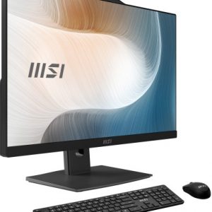 MSI AIO MODERN AM242P 12M-1241ES. 23.8"" IPS LED FHD 16:9 (1920X1080). I7-1255U. UMA. SO-DIMM DDR4 16GB (8G*2). 512GB SSD. SIN SO. NEGRO.