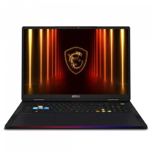 MSI PORTATIL RAIDER A18 HX A9WIG-040ES. RAIDER A18 HX A9WIG-040ES. 18" UHD (3840X2400), MINILED, 120HZ, IPS. AMD RYZEN 9 9955HX3D. NVIDIA GEFORCE RTX 5080. DDR5 32GB*2. 2TB NVME SSD. W11 HOME. NEGRO