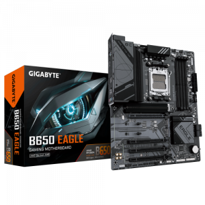 PLACA GIGABYTE B650 EAGLE,AMD,AM5,B650,4DDR5,256GB,HDMI+DP,4SATA3+3M.2,GBLAN,4USB3.2+2TYPE-C,ATX