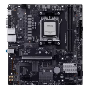 PLACA MSI PRO B840M-B,AMD,AM5,B840,4DDR5,256GB,1HDMI,4SATA3+2M.2,GBLAN,4USB3.2,MATX