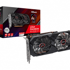 Asrock Phantom Gaming RX 6500 XT 4GB OC AMD Radeon RX 6500 XT GDDR6