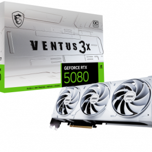 MSI VENTUS GEFORCE RTX 5080 16G 3X OC WHITE tarjeta gráfica NVIDIA 16 GB GDDR7