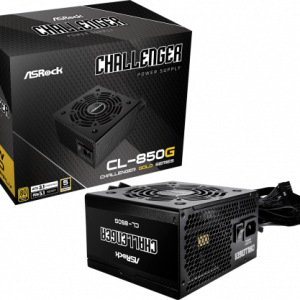 Asrock Challenger CL-850G unidad de fuente de alimentación 850 W 20+4 pin ATX ATX Negro