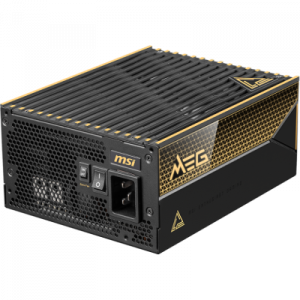 MSI MEG Ai1600T PCIE5 unidad de fuente de alimentación 1600 W 24-pin ATX ATX Negro