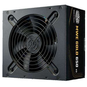 FUENTE ALIMENTACION COOLER MASTER MWE GOLD 650 V3 650W ATX 3.1 NON MODULLAR (MPE-6502-ACAAG-3BEU)