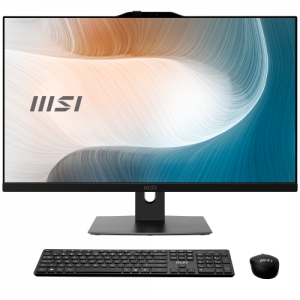 MSI AIO MODERN AM272P 1M-893ES. 27" IPS LED FHD (1920X1080). I5-120U. INTEL IRIS XE GRAPHICS. SO-DIMM DDR5 16GB (8GBX2). 512GB M.2 PCIE SSD. WIN 11 PRO. BLACK.