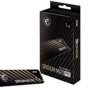 SSD MSI SPATIUM M470 Pro PCIe 4.0 NVMe M.2 1TB