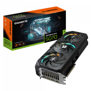 GIGABYTE GeForce RTX 5070 Ti GAMING OC 16G Tarjeta Gráfica - 16GB GDDR7, 256 bits, PCI-E 5.0, XXXX MHz Core Clock, 3 x DP 2.1a, 1 x HDMI 2.1b, NVIDIA DLSS 4, GV-N507TGAMING OC-16GD