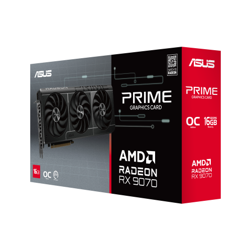ASUS Prime -RX9070-O16G AMD Radeon RX 9070 16 GB GDDR6 - Imagen 12