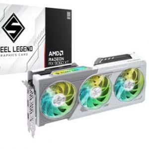 VGA ASROCK RX9060XT SL 16GO,AMD,RX9060XT,16GB,GDDR6,128BIT,2HDMI+2DP (3 VENTILADORES)