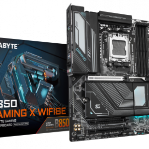 GIGABYTE B850 GAMING X WIFI6E Placa Base - Procesadores AMD Ryzen Serie 9000, VRM digital de 12+2+2 fases, hasta 8200MHz DDR5 (OC), 1xPCIe 5.0 + 2xPCIe 4.0 M.2, LAN 2.5G, WIFI 6E, USB 3.2 Gen 2x2
