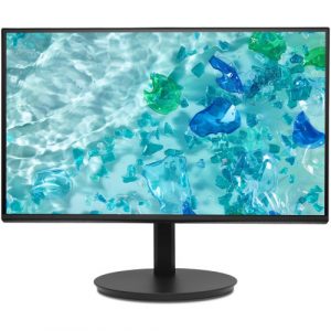 MONITOR ACER 23.8" CB242YGbmiprx (UM.QB2EE.G01) ZeroFrame 100Hz IPS 1ms(VRB) 250nits VGA HDMI DP MM Audio in/out FreeSync EU TCO Black H.cable x1