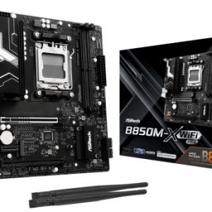 PLACA ASROCK B850M-X WIFI R2.0,AMD,AM5,B850,2DDR5,128GB,1HDMI+1DP,4SATA3,2.5GBLAN,WIFI6E+BT5.2,5USB3.2+2USB TYPE-C,MATX