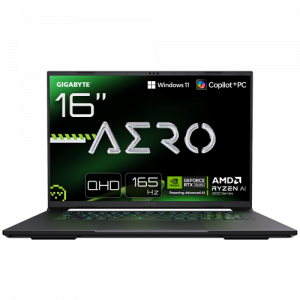 GIGABYTE PORTATIL AERO X16 2WHA3ESC64AH,AMD RYZEN AI 9 HX 370,32GB DDR5,SSD 1TB,16" QHD+ 165HZ,RTX5070/8GB,W11 HOME