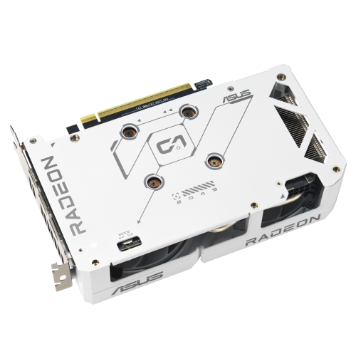 ASUS Dual -RX9060XT-16G-WHITE AMD Radeon RX 9060 XT 16 GB GDDR6 - Imagen 6