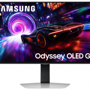 Samsung G81SF pantalla para PC 68,6 cm (27") 3840 x 2160 Pixeles 4K Ultra HD OLED Plata