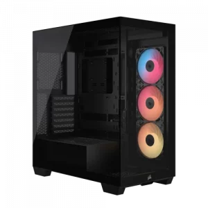 CAJA NZXT H9 FLOW (2025) DUAL-CHAMBER MID-TOWER CASE - ALL BLACK