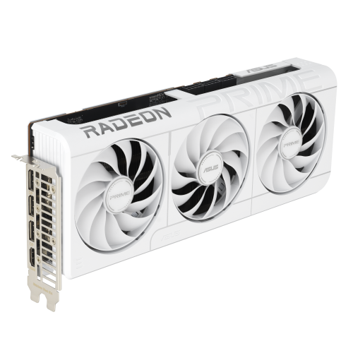 ASUS Prime -RX9070XT-O16G-WHITE AMD Radeon RX 9070 XT 16 GB GDDR6 - Imagen 2