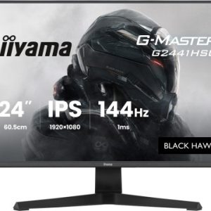 MONITOR IIYAMA 24 PULGADAS RESOLUCION FULL HD (1920X1080), PANEL IPS, 1 MS (MPRT), 75 HZ, BRILLO 250, CONTRASTE 1000:1, HDMI, DISPLAYPORT, HUB USB, ALTAVOCES, FLICKER FREE, LOW BLUE LIGHT.