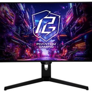 MONITOR ASROCK PGO27QFS,27",QHD (2560X1440),240HZ,1500:1,0.03MS,2HDMI+2DP,WIFI+3USB3.2+TYPE C,NEGRO