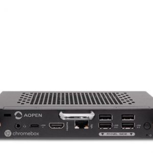 AOPEN OPS Chromebox Procesador Intel Core i3-1315U 8G RAM 256GB SSD M.2 NVME Sistema Operativo Chrome OS KIT WIFI & BT Incluido Chrome OS