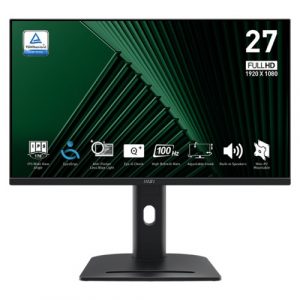 MSI MONITOR PRO MP275PG. 27" IPS PLANO. 1920x1080. 100Hz. NEGRO