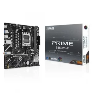 PLACA ASUS PRIME B850M-F,AMD,AM5,B850,2DDR5,128GB,1HDMI,4SATA3+2M.2,GBLAN,5USB3.2,MATX