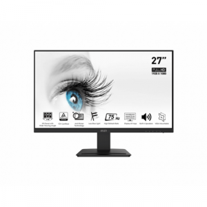 MSI MONITOR PRO MP273 E14A. 27" IPS FLAT. 1920x1080 . 144HZ. NEGRO