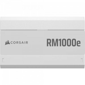 FUENTE ALIMENT. CORSAIR RM1000E (2025) 80+ GOLD FULL MODULAR ATX 3.0 1000 WATT BLANCO CP-9020294-EU