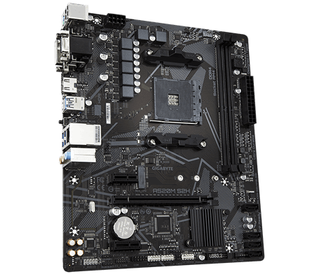 Gigabyte A520M S2H placa base Zócalo AM4 Micro ATX - Imagen 3