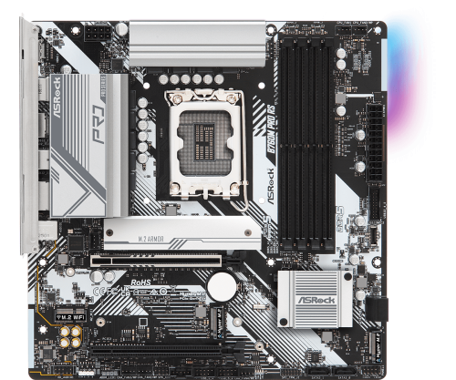Asrock B760M Pro RS Intel B760 LGA 1700 micro ATX - Imagen 2