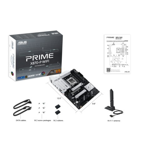 ASUS Prime X870-P WIFI AMD X870 Zócalo AM5 ATX - Imagen 10