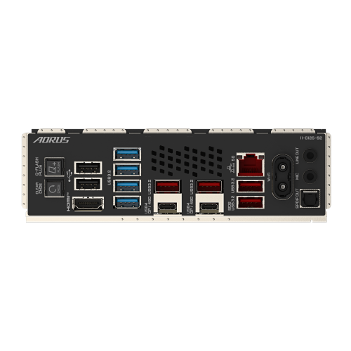 GIGABYTE Placa base X870E AORUS MASTER - Compatible con CPUs AMD Ryzen 9000, VRM digital de 16+2+2 fases, hasta 8200MHz DDR5 (OC), 4xPCIe 5.0 + 4xM.2, Wi-Fi 7, LAN 5GbE, USB 3.2 Gen 2x2 - Imagen 5