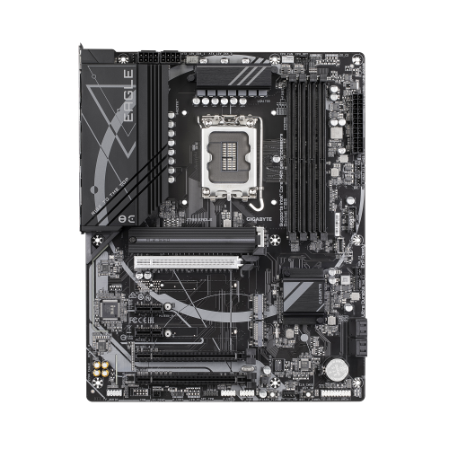 GIGABYTE Z790 EAGLE Placa base - Compatible con procesadores Intel Core de 14ª generación, VRM de 12+1+1 fases, hasta 7600 MHz DDR5 (OC), 3xPCIe 4.0 M.2, LAN 2,5 GbE, USB 3.2 Gen 2 - Imagen 2
