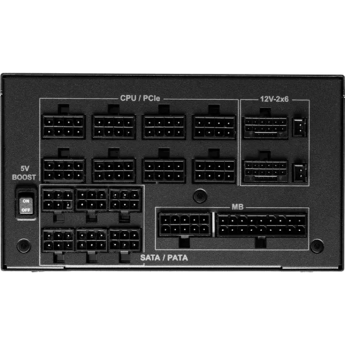 FUENTE ALIMENTACION ASROCK PG-1600G,PSU,1600W,80 PLUS GOLD,135MM,MODULAR,PCI-E 5.1 (12+4pin)x2,PCI-E (6+2 pin)x8,SATA (5 pin)x12 - Imagen 3