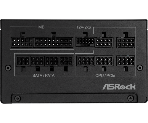 FUENTE ALIMENTACION ASROCK SL-1000G,PSU,1000W,80 PLUS GOLD,135MM,MODULAR,PCI-E 5.1 (12+4pin)x1,PCI-E (6+2 pin)x3,SATA (5 pin)x9 - Imagen 4