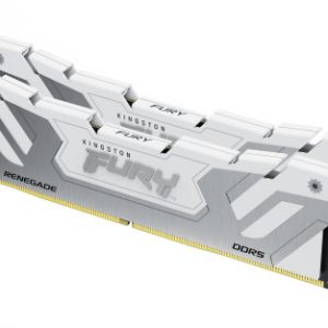 MEMORIA KINGSTON 48GB 8400MT/S DDR5 CL40 CUDIMM (KIT OF 2) FURY RENEGADE WHITE XMP - KF584CU40RWK2-48