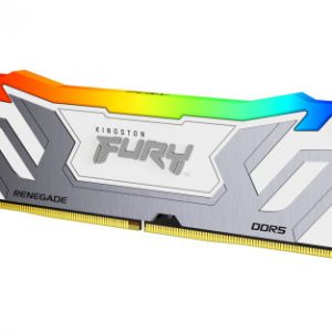 MEMORIA KINGSTON 24GB 8400MT/S DDR5 CL40 CUDIMM FURY RENEGADE RGB WHITE XMP - KF584CU40RWA-24