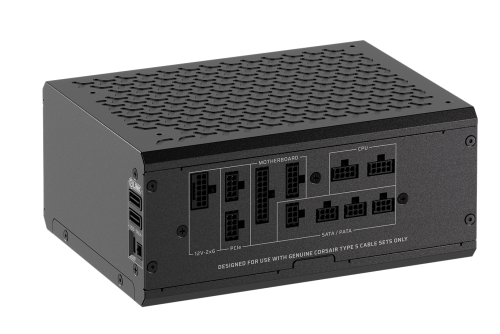 FUENTE ALIMENT. CORSAIR ICUE LINK HX1200I SHIFT 1200 WATT 80+ PLATINUM FULL MODULAR PCIE 5.1 ATX 3.1 CP-9020267-EU - Imagen 2